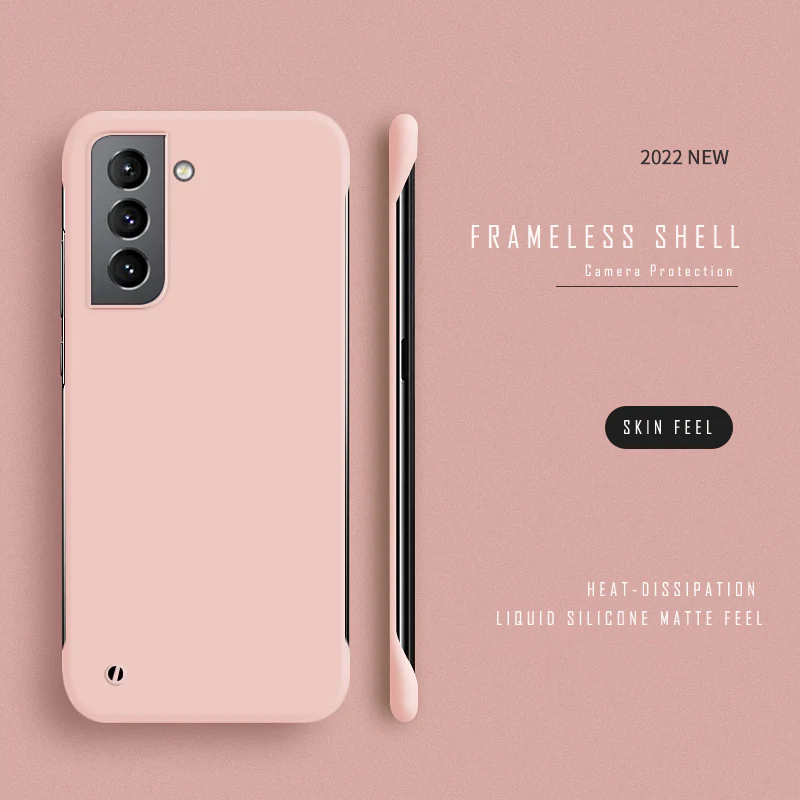 Thin Slim Hard PC Frameless Case For Samsung - Image 14