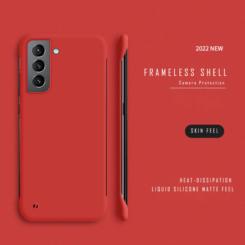 Thin Slim Hard PC Frameless Case For Samsung - Image 7