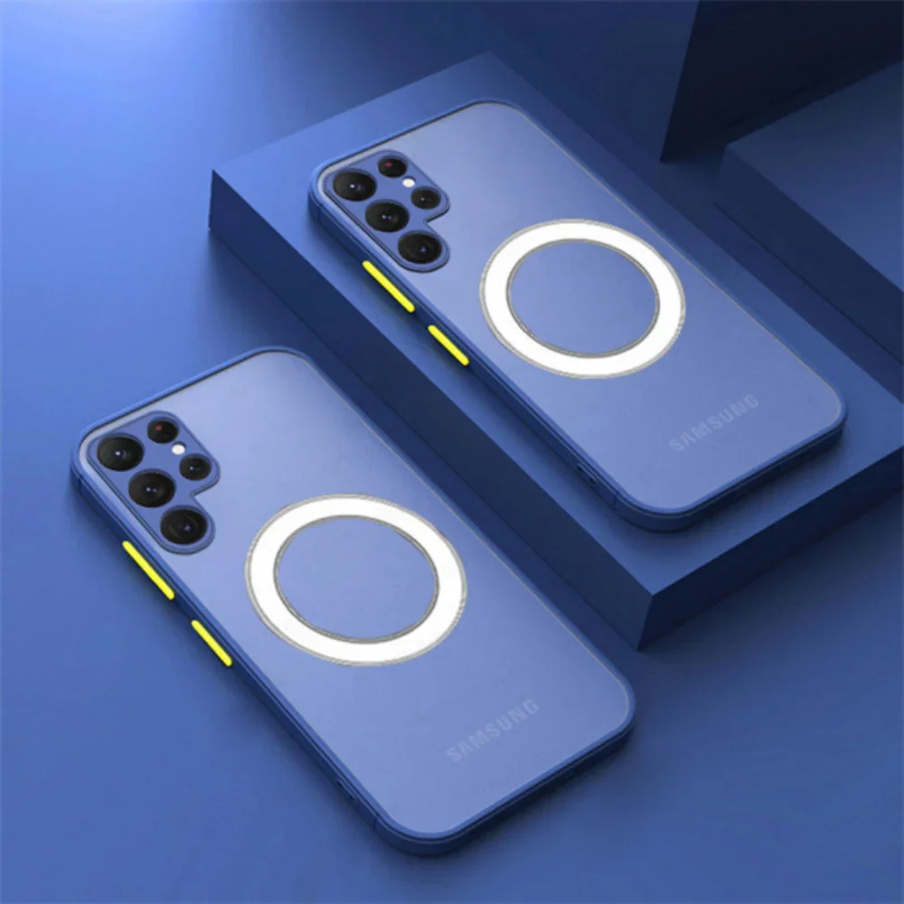 Magnetic  Matte Anti-fall Protective case for Samsung - Image 10