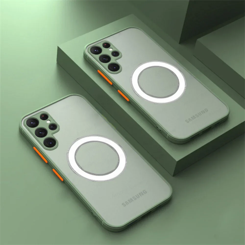 Magnetic  Matte Anti-fall Protective case for Samsung - Image 11