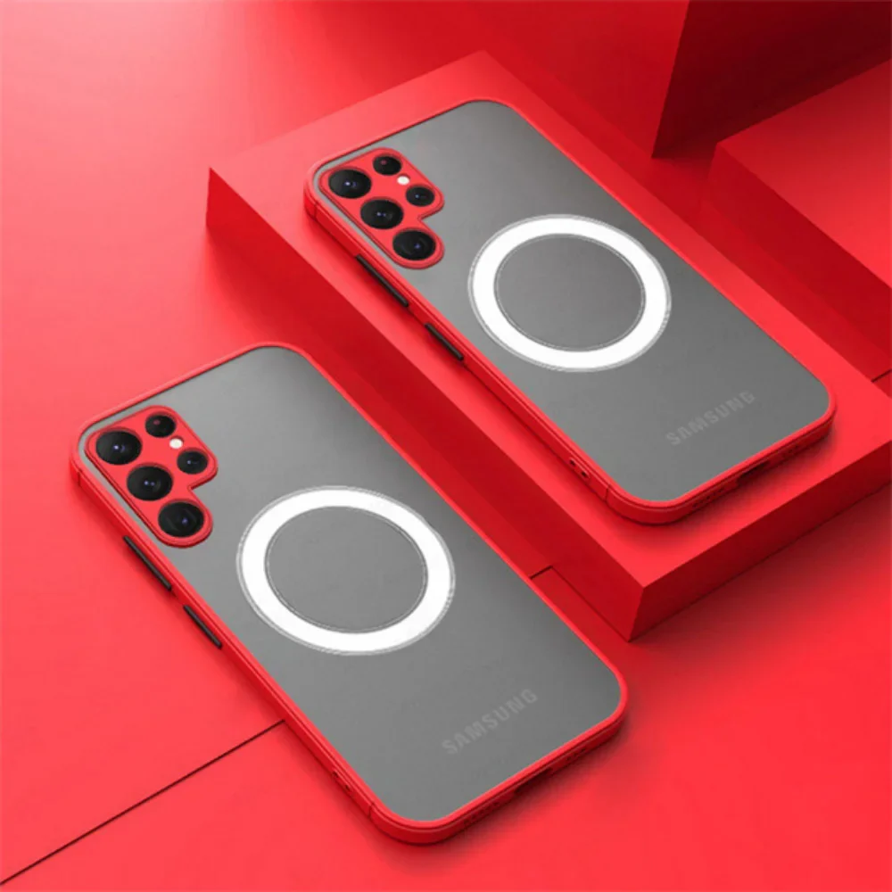 Magnetic  Matte Anti-fall Protective case for Samsung - Image 9