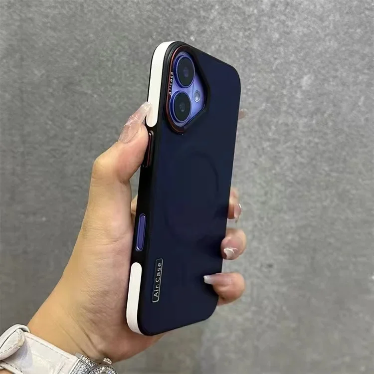 Matte Magnetic Wireless Charging Shockproof Bumper Case For iPhone - Image 3