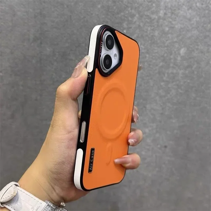 Matte Magnetic Wireless Charging Shockproof Bumper Case For iPhone - Image 6