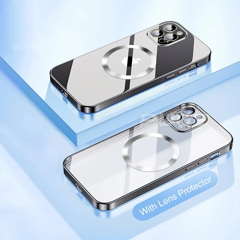 Transparent Silicone Magnetic Case For iPhone - Image 7