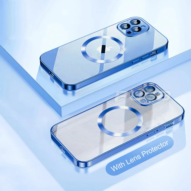 Transparent Silicone Magnetic Case For iPhone - Image 8