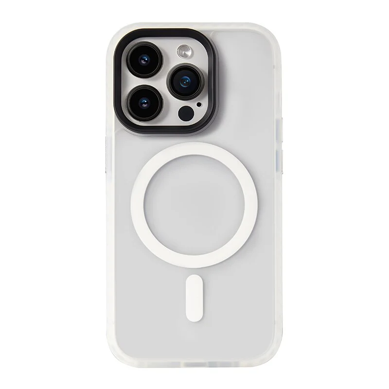 Translucent Matte Acrylic Magnetic Case For iPhone - Image 10