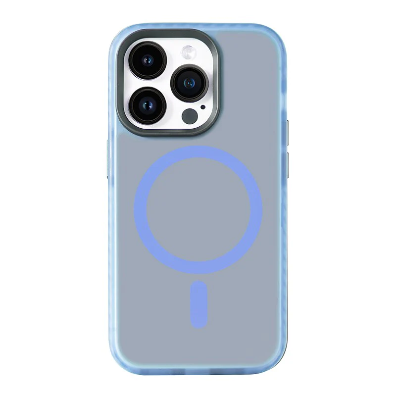 Translucent Matte Acrylic Magnetic Case For iPhone - Image 8