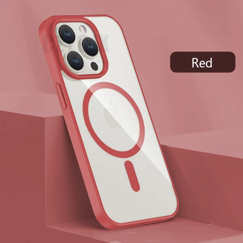 Transparent Magnetic Clear Case For iPhone - Image 11