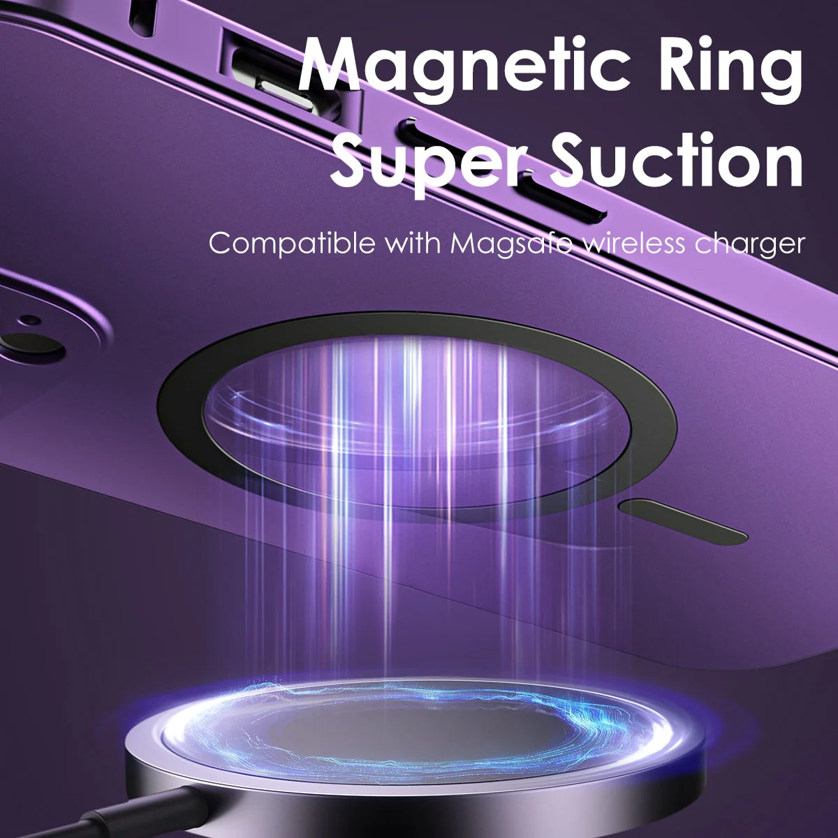 Magnetic Metal Frame Case For iPhone - Image 4