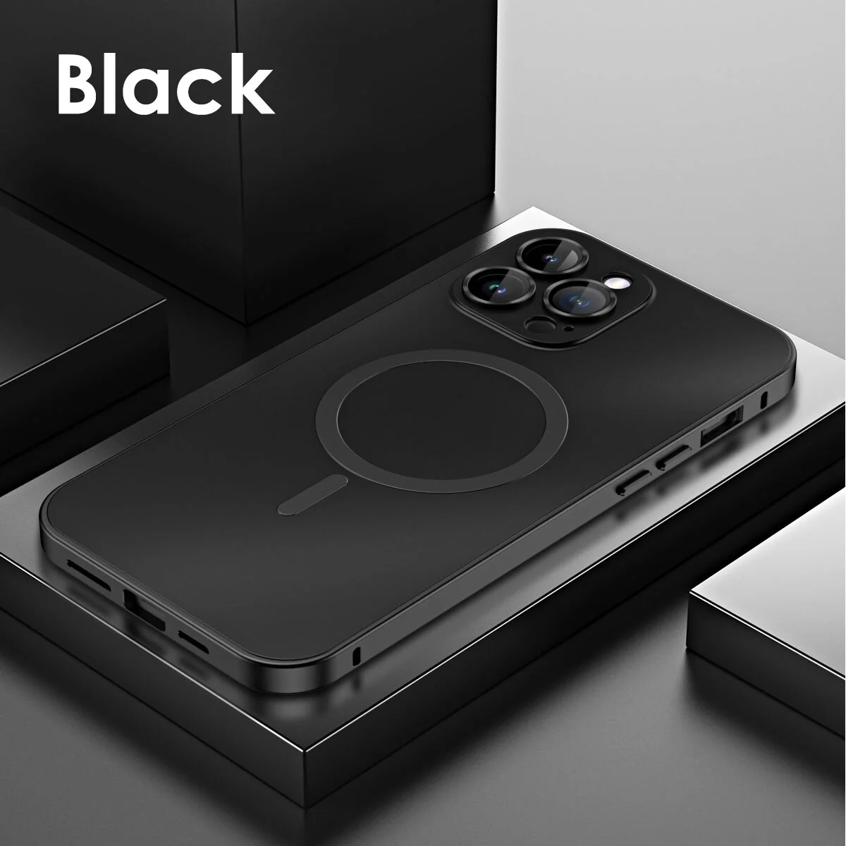 Magnetic Metal Frame Case For iPhone - Image 6