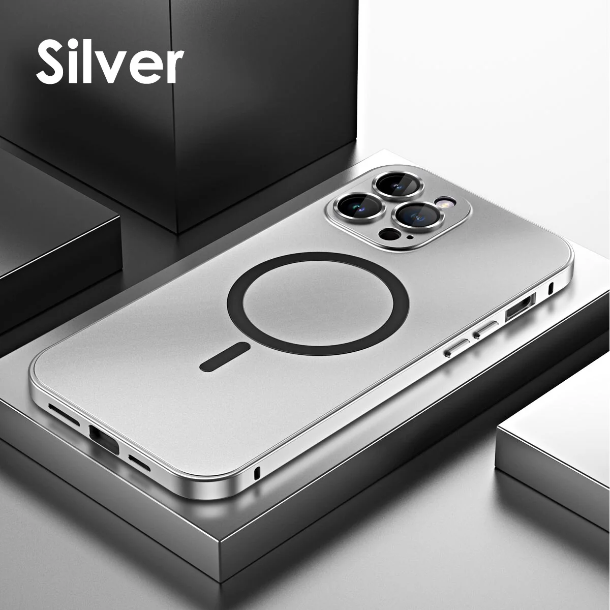 Magnetic Metal Frame Case For iPhone - Image 7