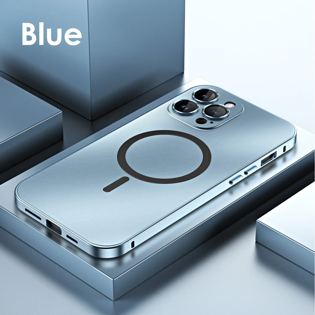 Magnetic Metal Frame Case For iPhone - Image 8