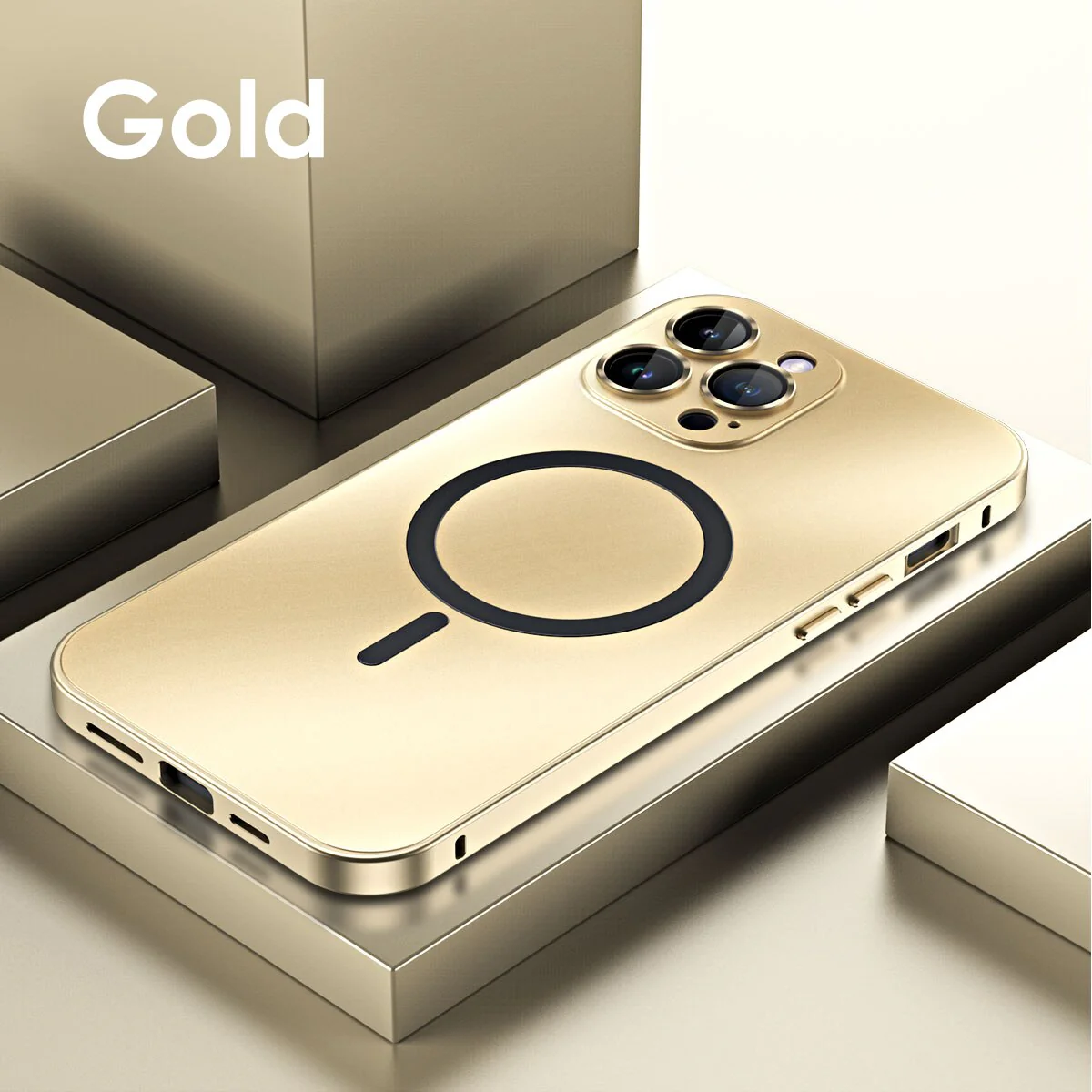 Magnetic Metal Frame Case For iPhone - Image 9
