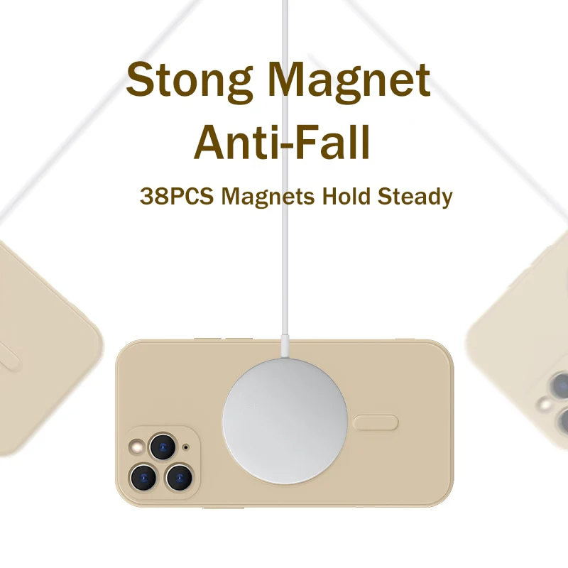Minimalist Magnetic Wireless Charge Case for iPhone - Image 4