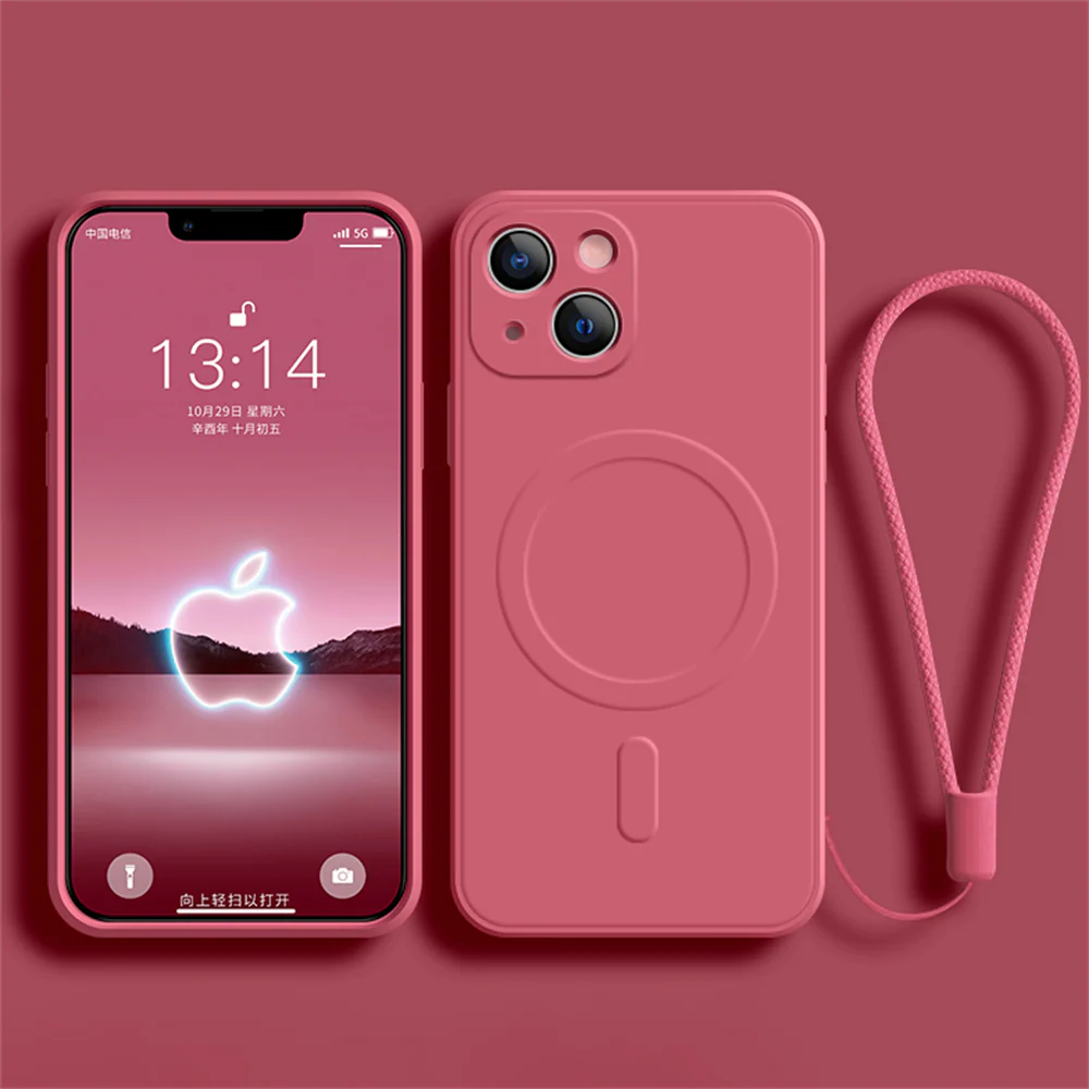Minimalist Magnetic Wireless Charge Case for iPhone - Image 8