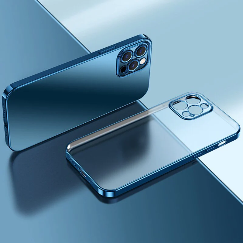 Transparent Silicone Square Case For iPhone - Image 12