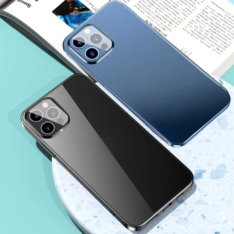 Transparent Silicone Square Case For iPhone - Image 3