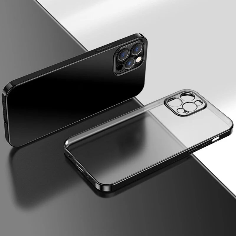 Transparent Silicone Square Case For iPhone - Image 7