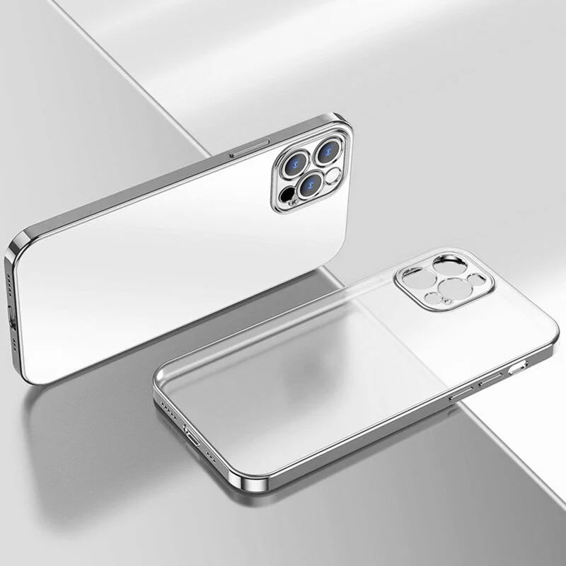 Transparent Silicone Square Case For iPhone - Image 9
