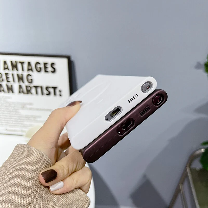 Magnetic Soft Silicone Case For Samsung Galaxy - Image 4