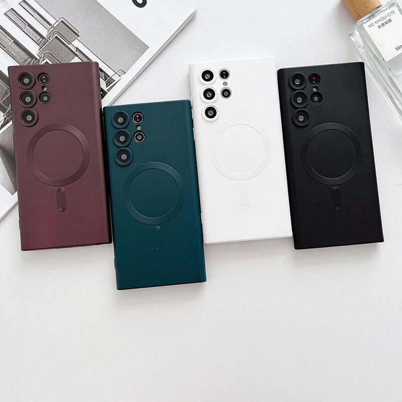 Magnetic Soft Silicone Case For Samsung Galaxy - Image 6