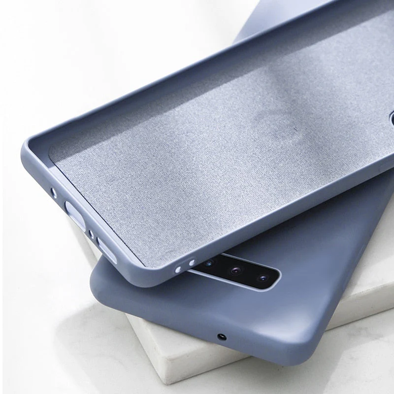 Soft Silicone Ring Stand Case For Samsung - Image 4